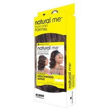 Load image into Gallery viewer, Shake N Go Natural Me Synthetic Hair Drawstring Ponytail - NATURAL HOLLYWOOD WAVE
