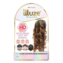 Load image into Gallery viewer, Nutique Illuze Synthetic Hair Glueless Hd Lace Front Wig - Boho Braid Romance 26&quot;
