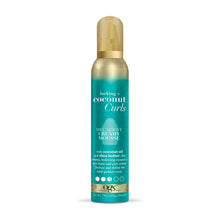 Load image into Gallery viewer, OGX Locking + Coconut Curls Decadent Creamy Mousse 7.9oz
