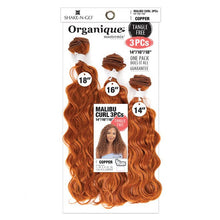 Load image into Gallery viewer, Shake N Go Organique Synthetic Hair Weave - Malibu Curl 3 Pcs (14&quot;16&quot;18&quot;)
