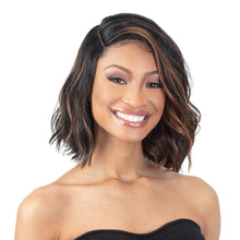 Load image into Gallery viewer, Shake N Go Organique Bob Life Synthetic Hd Lace Front Wig - Marion
