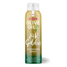 Load image into Gallery viewer, Ors Olive Oil 24k Golden Glistening Spray 5oz
