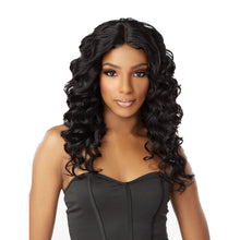 Load image into Gallery viewer, Sensationnel Human Hair Empire 3-way Parting Lace Closure - Ocean Wave 12&quot;
