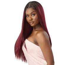 Load image into Gallery viewer, Outre 100% Fully Hand-tied Wig - Hhb-sleek Yaki 28&quot;
