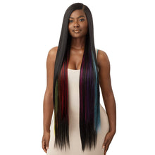 Load image into Gallery viewer, Outre Color Bomb Synthetic Hair Hd Lace Front Wig - Miraj
