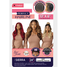 Load image into Gallery viewer, Outre Synthetic Perfect Hairline Hd Lace Front Wig - Sierra
