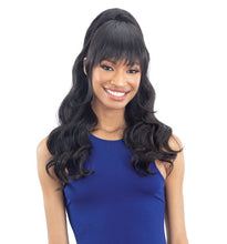 Load image into Gallery viewer, Freetress Equal Synthetic Loose Wave Ponytail &amp; Bang
