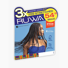 Load image into Gallery viewer, Sensationnel 3x Ruwa Pre-stretched Braid 54&quot;
