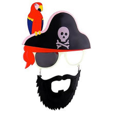 Load image into Gallery viewer, Sun Staches Pirate Captain Sunglasses With Beard
