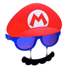 Load image into Gallery viewer, Sun Staches Super Mario Bros. Mario Shades

