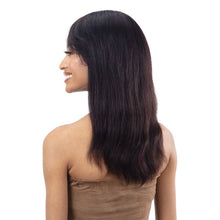Load image into Gallery viewer, Shake-n-go 100% Virgin Human Hair Curtain Bang Wig Girlfriend Straight
