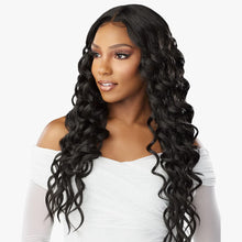 Load image into Gallery viewer, Sensationnel Human Hair Blend Butta Hd Lace Front Wig - Deep Twist 26
