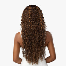 Load image into Gallery viewer, Sensationnel Human Hair Blend Butta Hd Lace Front Wig - Water Deep 28&quot;
