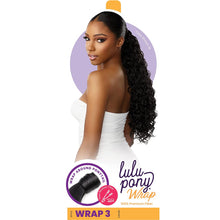 Load image into Gallery viewer, Sensationnel Synthetic Hair Ponytail Lulu Pony Wrap - Wrap 3
