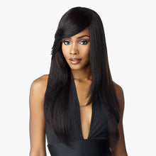 Load image into Gallery viewer, Sensationnel 100% Human Hair Empire Clip In Bangs - Side Swept Bang
