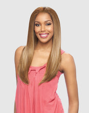 Load image into Gallery viewer, T360hb Rose - Vanessa Brazilian Human Hair Blend 360 Swissilk Lace Wig
