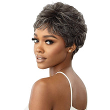 Load image into Gallery viewer, Outre Fab N Fly Gray Glamour Unprocessed Human Hair Full Wig - Theodora
