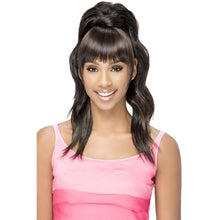 Load image into Gallery viewer, Vivica A Fox Synthetic Drawstring Ponytail Two In One Bang N Pony - Bp-yuna
