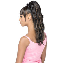 Load image into Gallery viewer, Vivica A Fox Synthetic Drawstring Ponytail Two In One Bang N Pony - Bp-yuna
