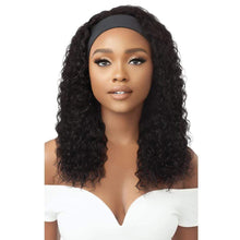 Load image into Gallery viewer, Outre Human Hair Headband Wig - Wet &amp; Wavy Boho Deep 20
