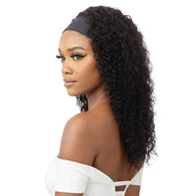 Load image into Gallery viewer, Outre Human Hair Headband Wig - Wet &amp; Wavy Boho Deep 20
