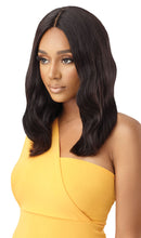 Load image into Gallery viewer, Outre The Daily 100% Unprocessed Human Hair Lace Part Wet &amp; Wavy Wig - Natural Curly 14
