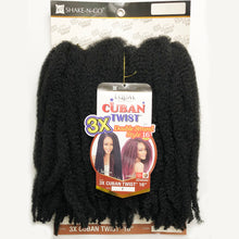 Load image into Gallery viewer, Freetress Equal Synthetic Double Strand Style Braid - 3x Cuban Twist 16&quot;
