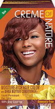 Load image into Gallery viewer, [Creme Of Nature] Moisture-Rich Hair Color Dye Kit W/ Shea Butter Conditioner [C30 Red Hot Burgundy]
