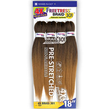 Load image into Gallery viewer, Freetress Synthetic Mega Pack Braid - 4x Braid 301 18&quot;
