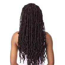 Load image into Gallery viewer, Sensationnel Synthetic Lulutress Pre Looped Crochet Braid - 3x Distressed Locs 24&quot;
