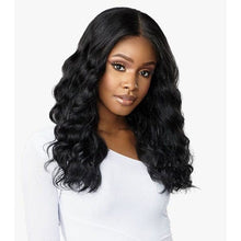 Load image into Gallery viewer, Sensationnel Human Hair Blend Butta Hd Lace Front Wig - Deep Wave 20
