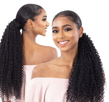 Load image into Gallery viewer, Shake N Go Synthetic Organique Pony Pro Ponytail - Bohemian Curl 32&quot;
