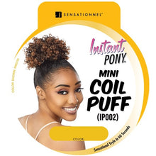 Load image into Gallery viewer, Sensationnel Synthetic Instant Pony Ponytail - Mini Coil Puff
