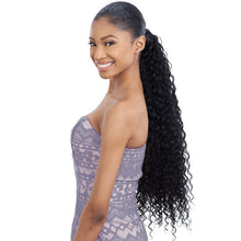 Load image into Gallery viewer, Organique Mastermix Synthetic Pony Pro Wrap Around Ponytail - Super Curl 32&quot;
