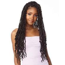 Load image into Gallery viewer, Sensationnel Synthetic Lulutress Pre Looped Crochet Braid - 3x Distressed Locs 24&quot;
