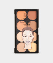 Load image into Gallery viewer, [Ruby Kisses] 3D Contour Artist Powder Palette Highlighter Set
