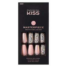 Load image into Gallery viewer, Kiss Masterpiece One-Of-A-Kind Luxe Mani 30 Nails Long Length Kmn02 Everytime I Slay
