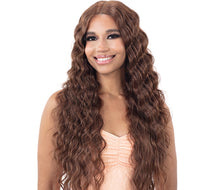 Load image into Gallery viewer, Mayde Beauty Lace And Lace Synthetic 5 Inch Hd Lace Front Wig - Deep Crimp Curl
