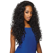 Load image into Gallery viewer, Amber 26&quot; - Outre Synthetic Quick Weave Half Wig Long Curly
