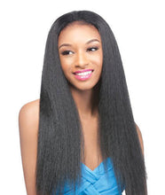 Load image into Gallery viewer, Annie - Outre Quick Weave Synthetic Hair Half Wig Long Yaky Straight
