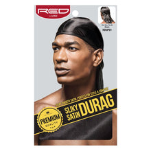 Load image into Gallery viewer, [Red By Kiss] Premium Quality Silky Satin Durag Extra Long Tails
