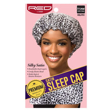 Load image into Gallery viewer, [Red By Kiss] Premium Quality Satin Sleep Cap X-Large Fashion Pattern
