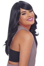 Load image into Gallery viewer, Go109 - Harlem 125 Gogo Collection Synthetic Full Wig Long Flip Side Curl
